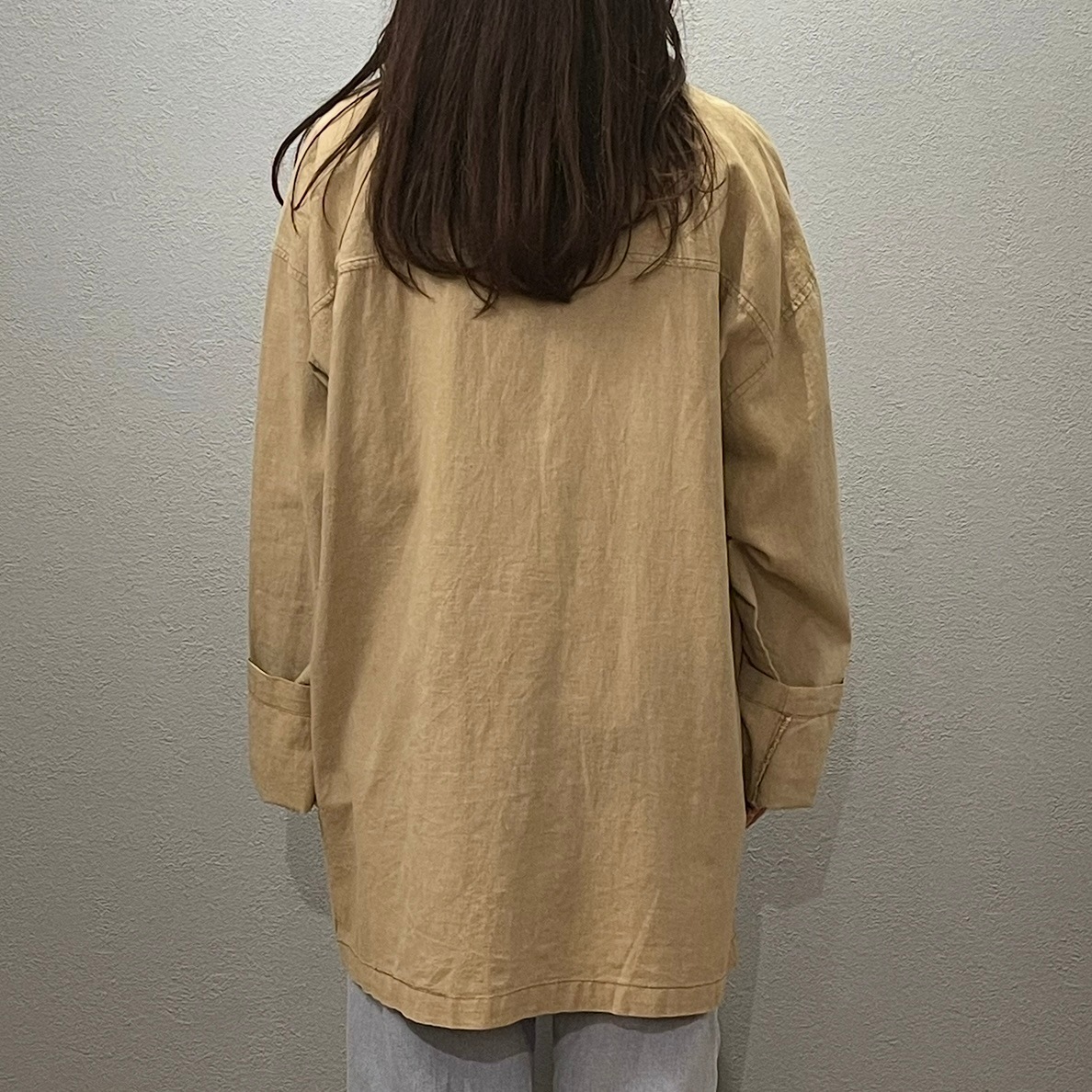 “LINEN COVERALLS”