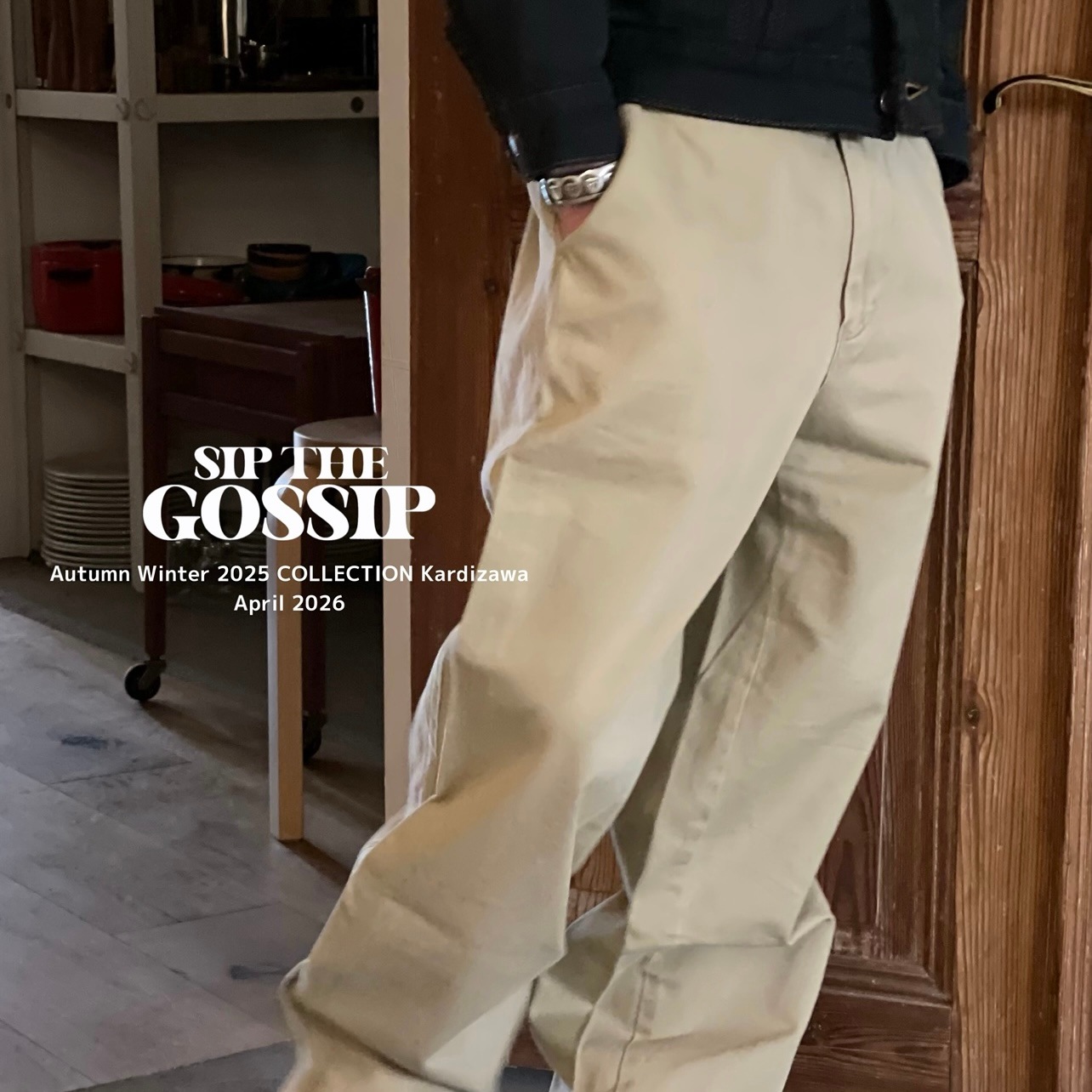 “BASIC CHINO PANTS”