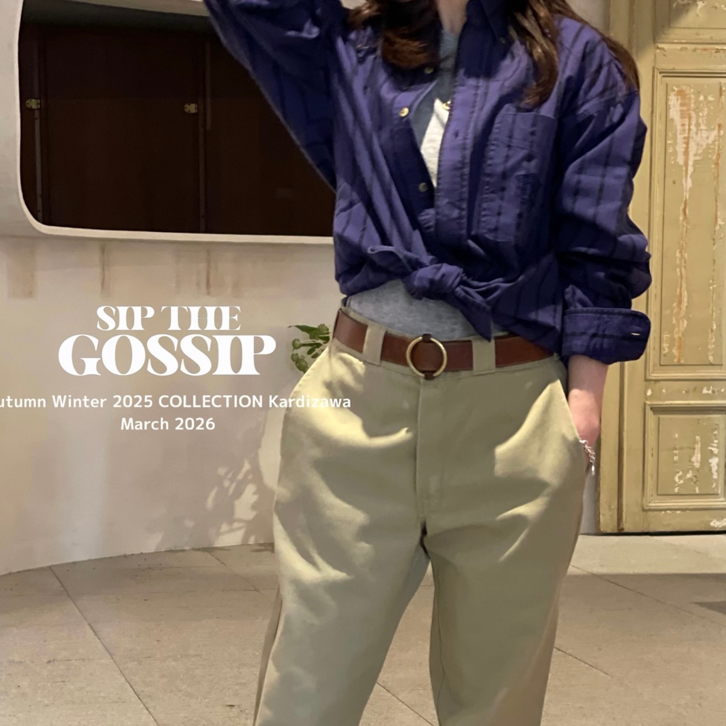 “STRIPE BD SHIRT“