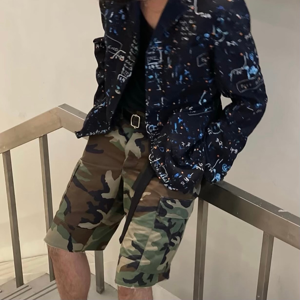 “JUNYA WATANABE” ART GRAPHIC  JACKET