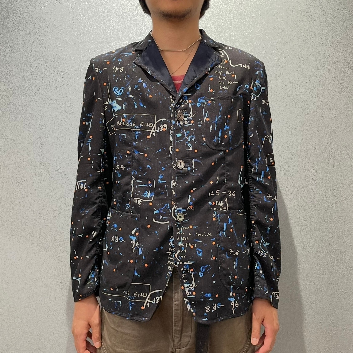 “JUNYA WATANABE” ART GRAPHIC  JACKET