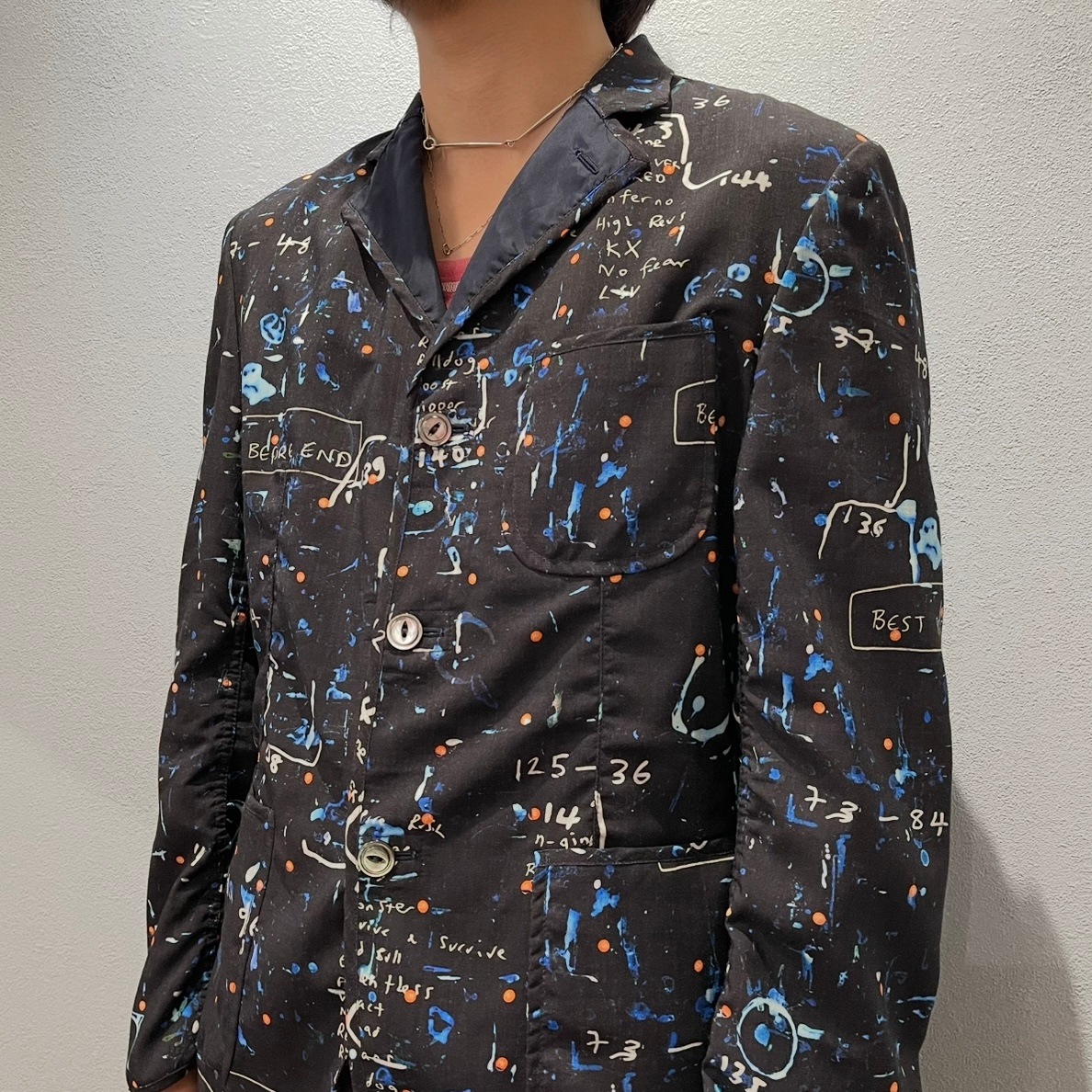 “JUNYA WATANABE” ART GRAPHIC  JACKET