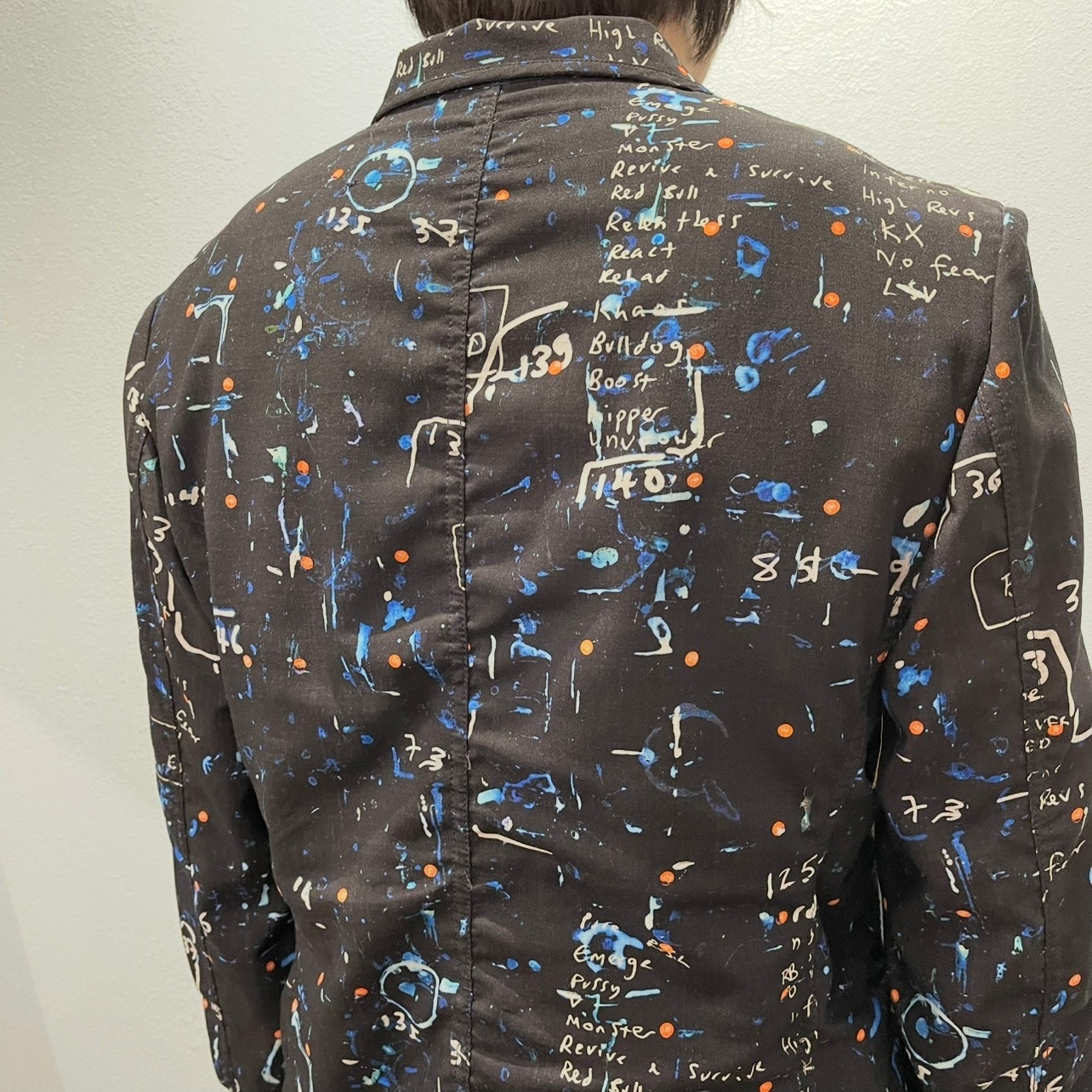 “JUNYA WATANABE” ART GRAPHIC  JACKET