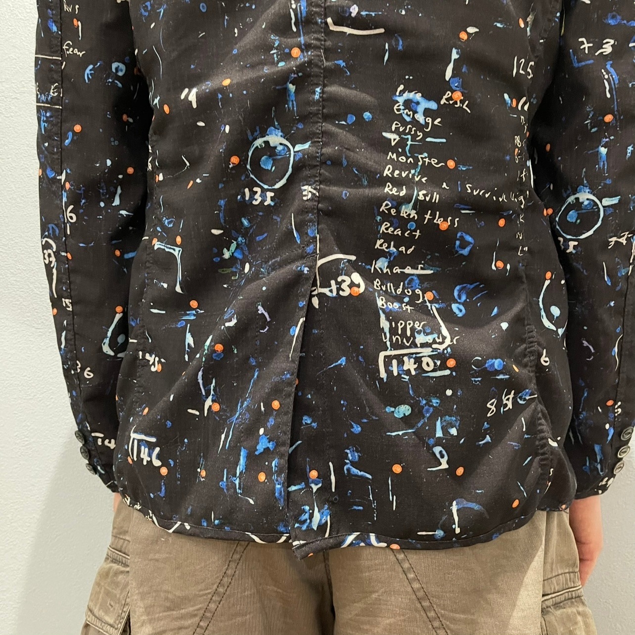 “JUNYA WATANABE” ART GRAPHIC  JACKET