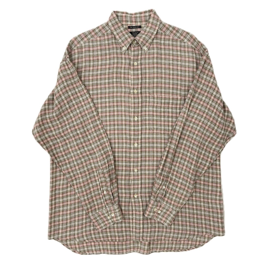 “IRISH LINEN CHECK SHIRT“