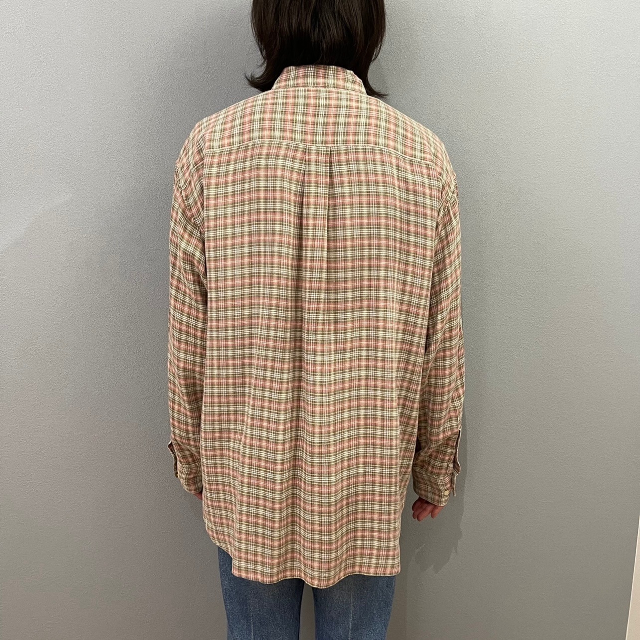“IRISH LINEN CHECK SHIRT“