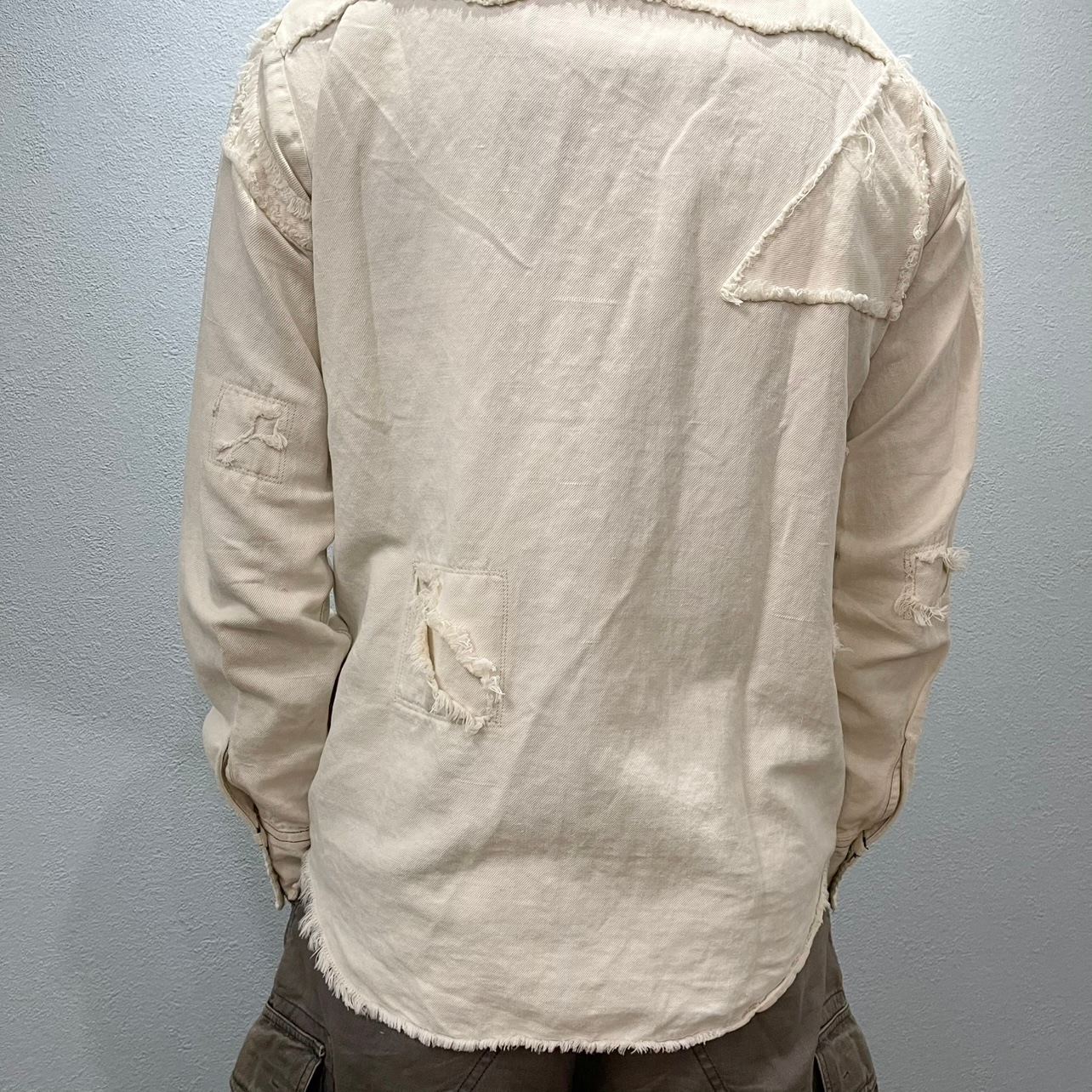 “DAMAGE WESTERN  SHIRT“