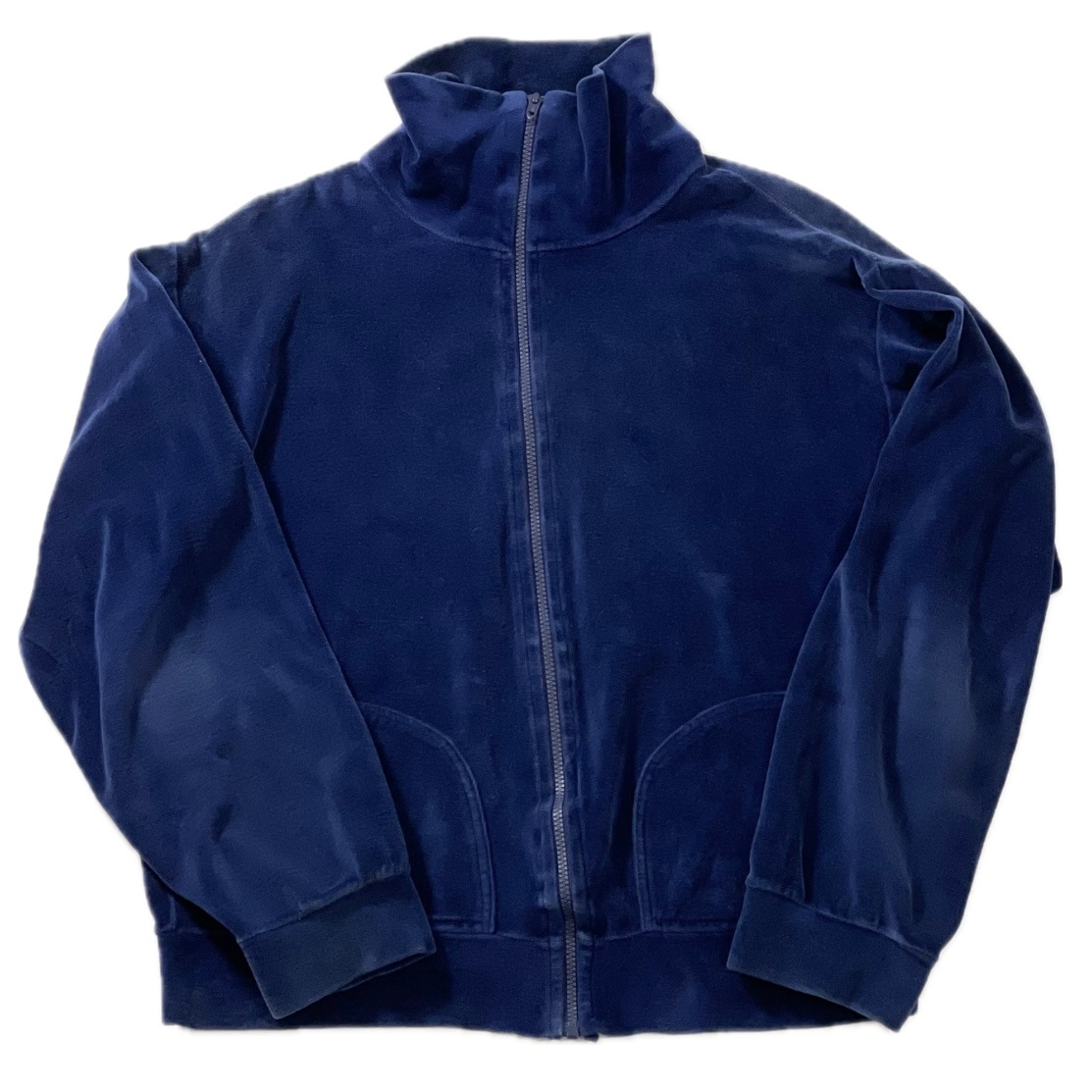 “VELOUR ZIP UP JACKET“