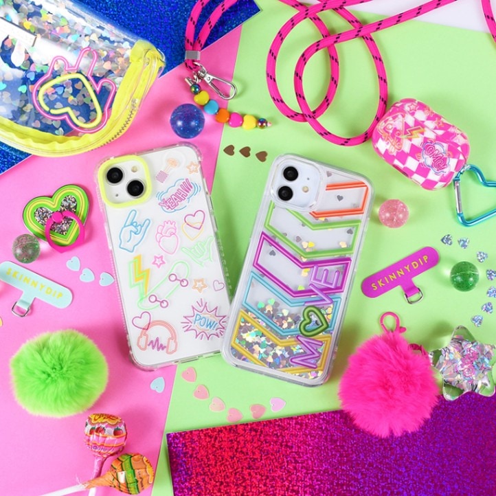 iPhone用ケース ネオンコレクション