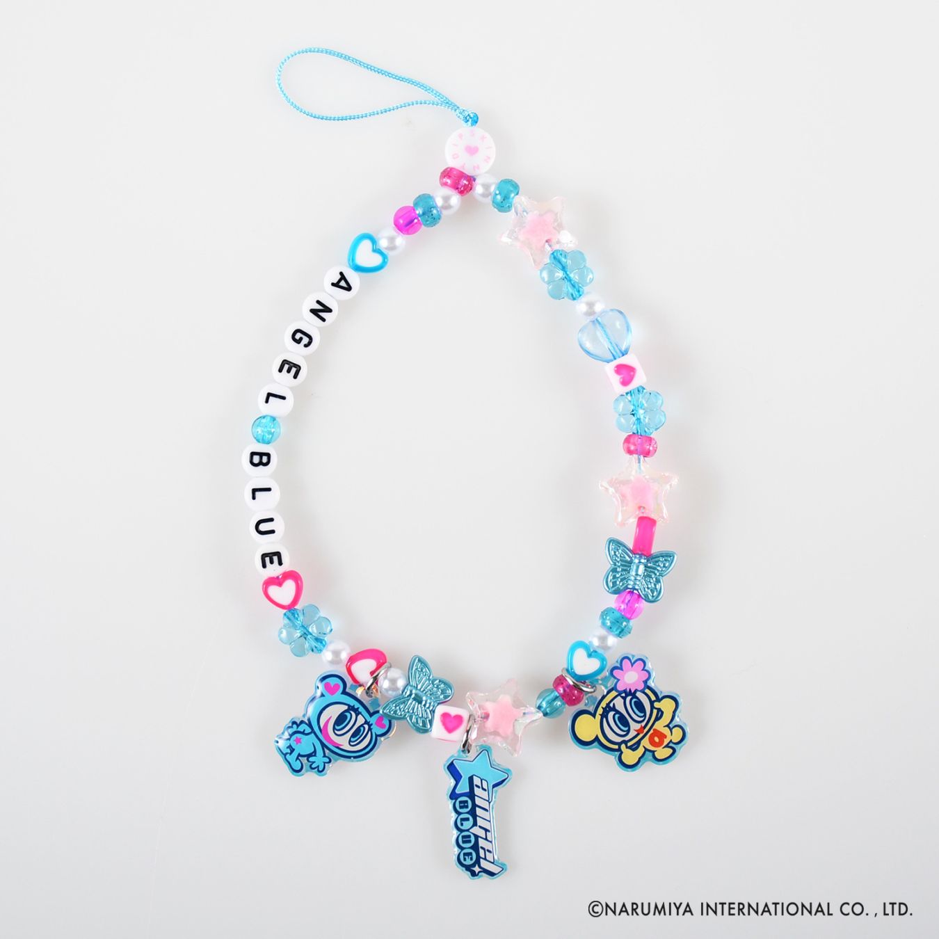 フォンストラップ エンジェルブルー ナルミヤキャラクターズ