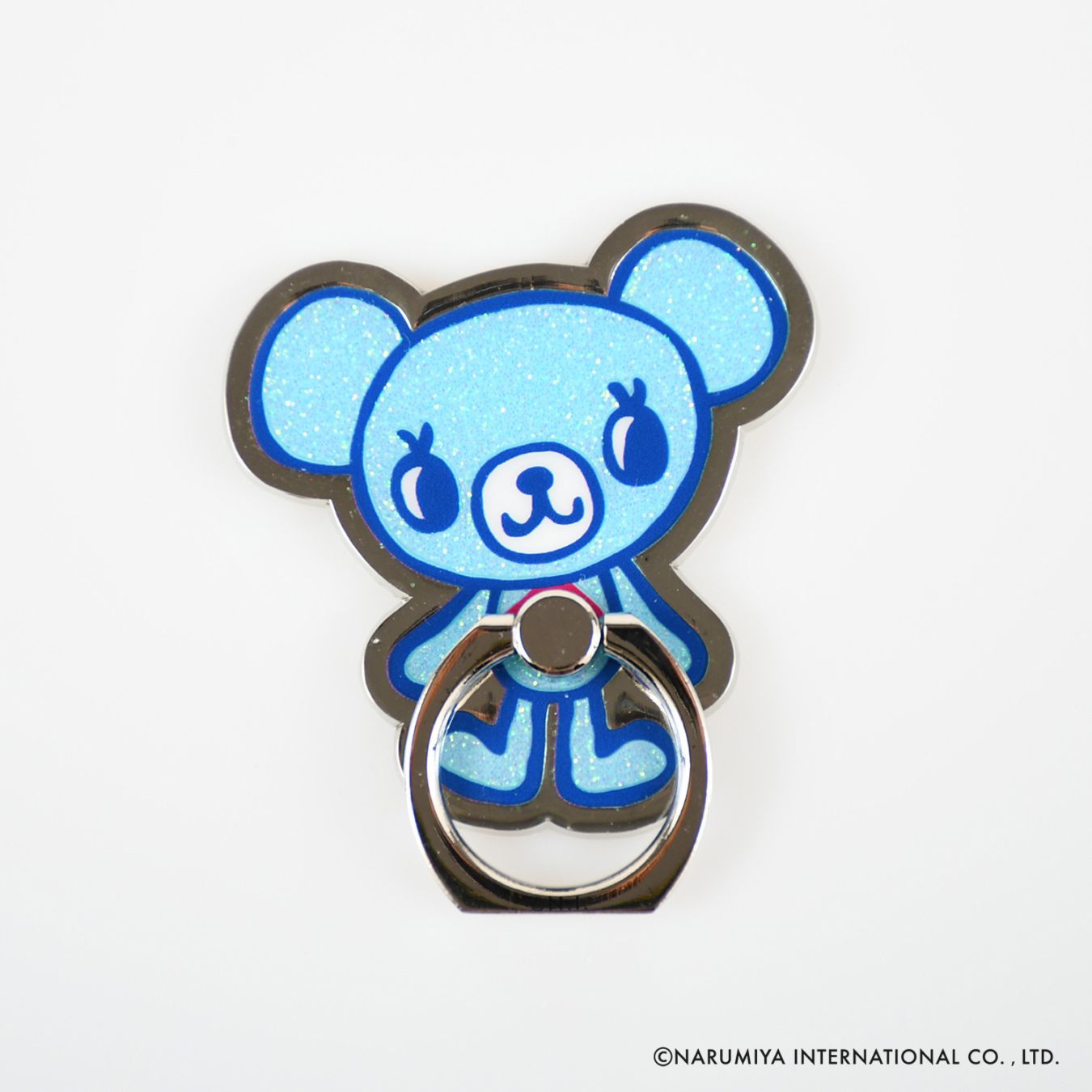 バンカーリング ミントくん グリッター ポンポネット ジュニア ナルミヤキャラクターズ