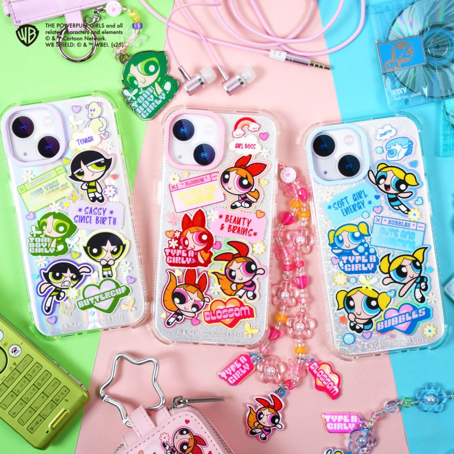 スキニーディップ パワーパフガールズ 新品未開封 ポーチセット バターカップ スキニーディップ ♡パワパフ パワーパフガールズバターカップ