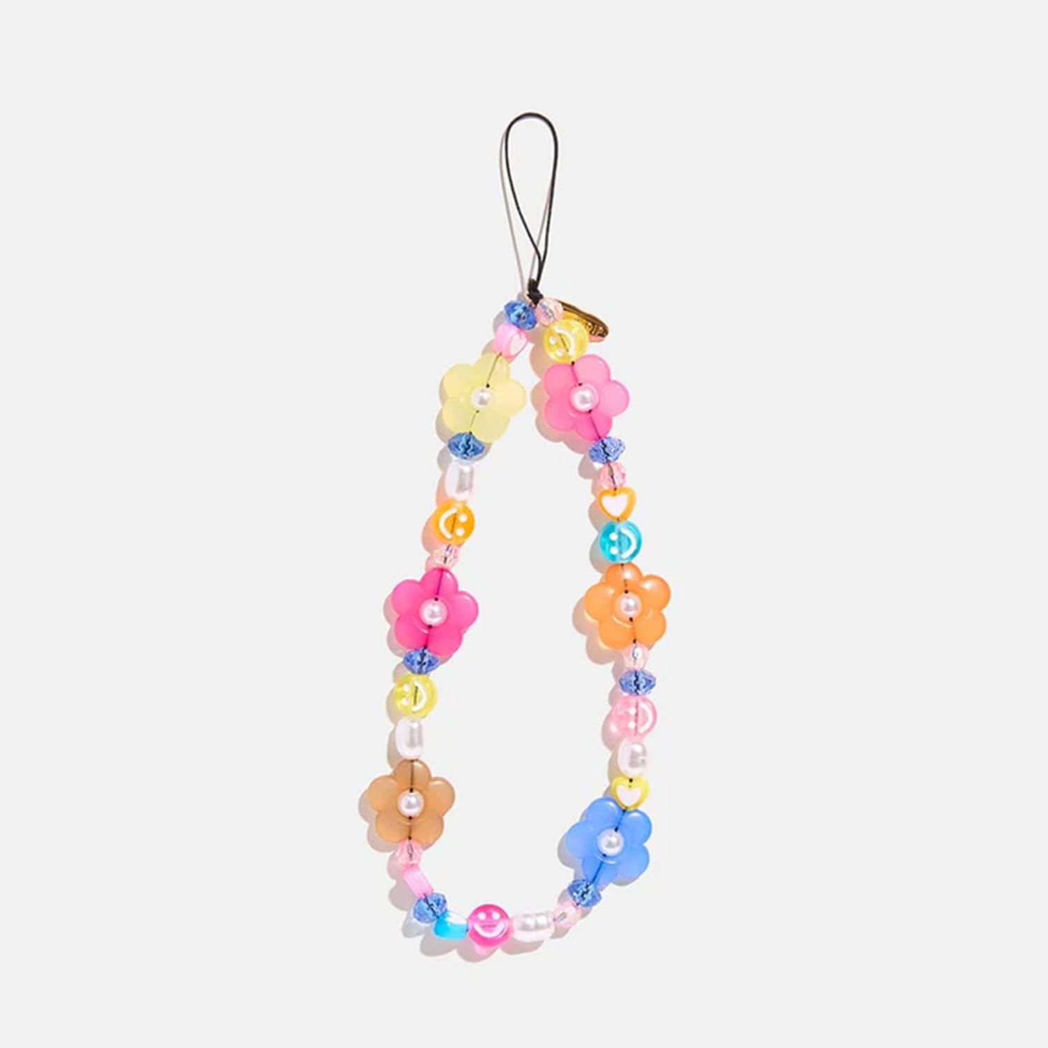 フォンストラップ  マルチカラーフラワーズ