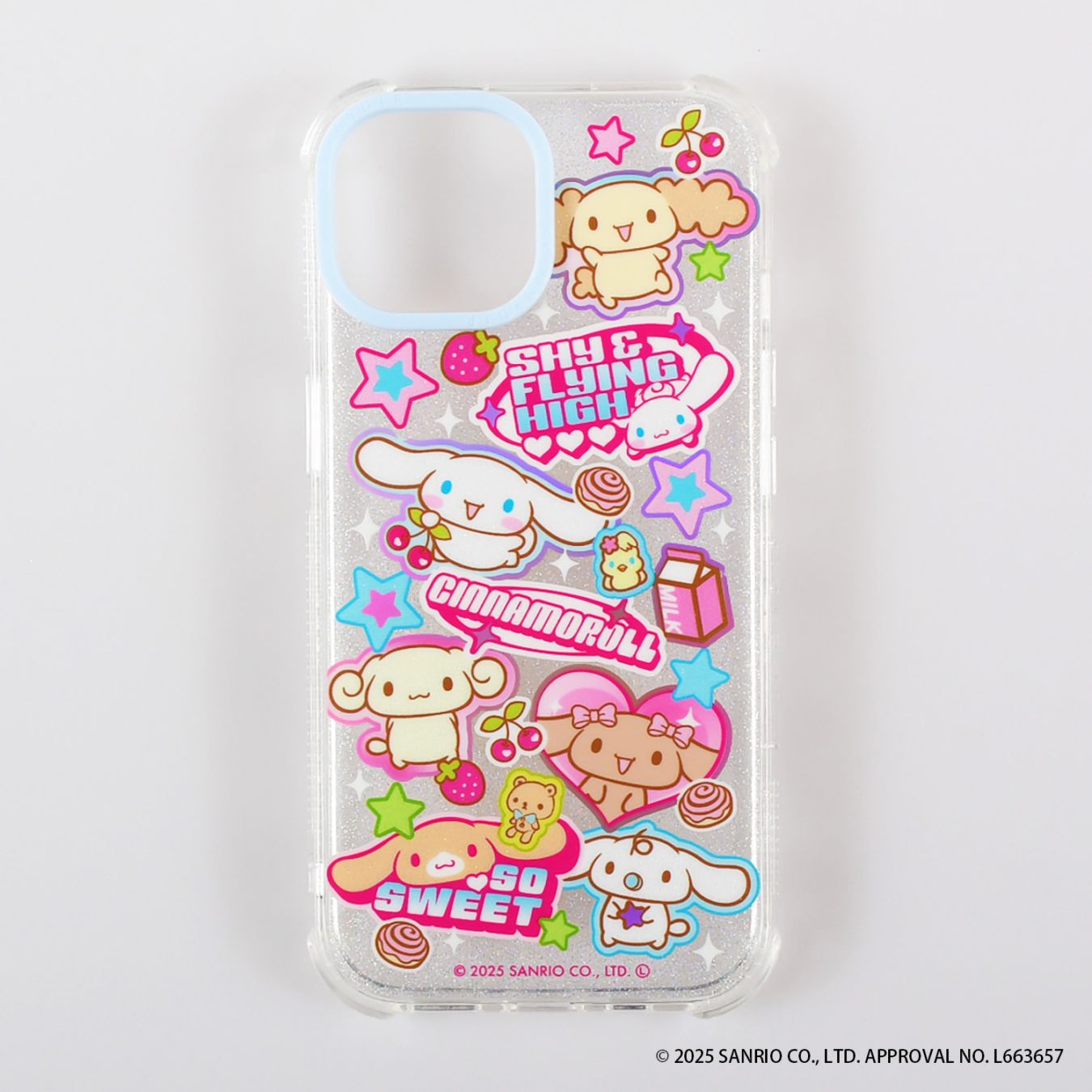 iPhone14/15/16/17シリーズ用 ケース シナモロール Y2K サンリオキャラクターズ