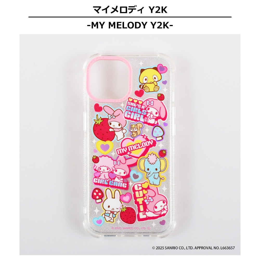 iPhone14/15/16/17シリーズ用 ケース マイメロディ Y2K サンリオ