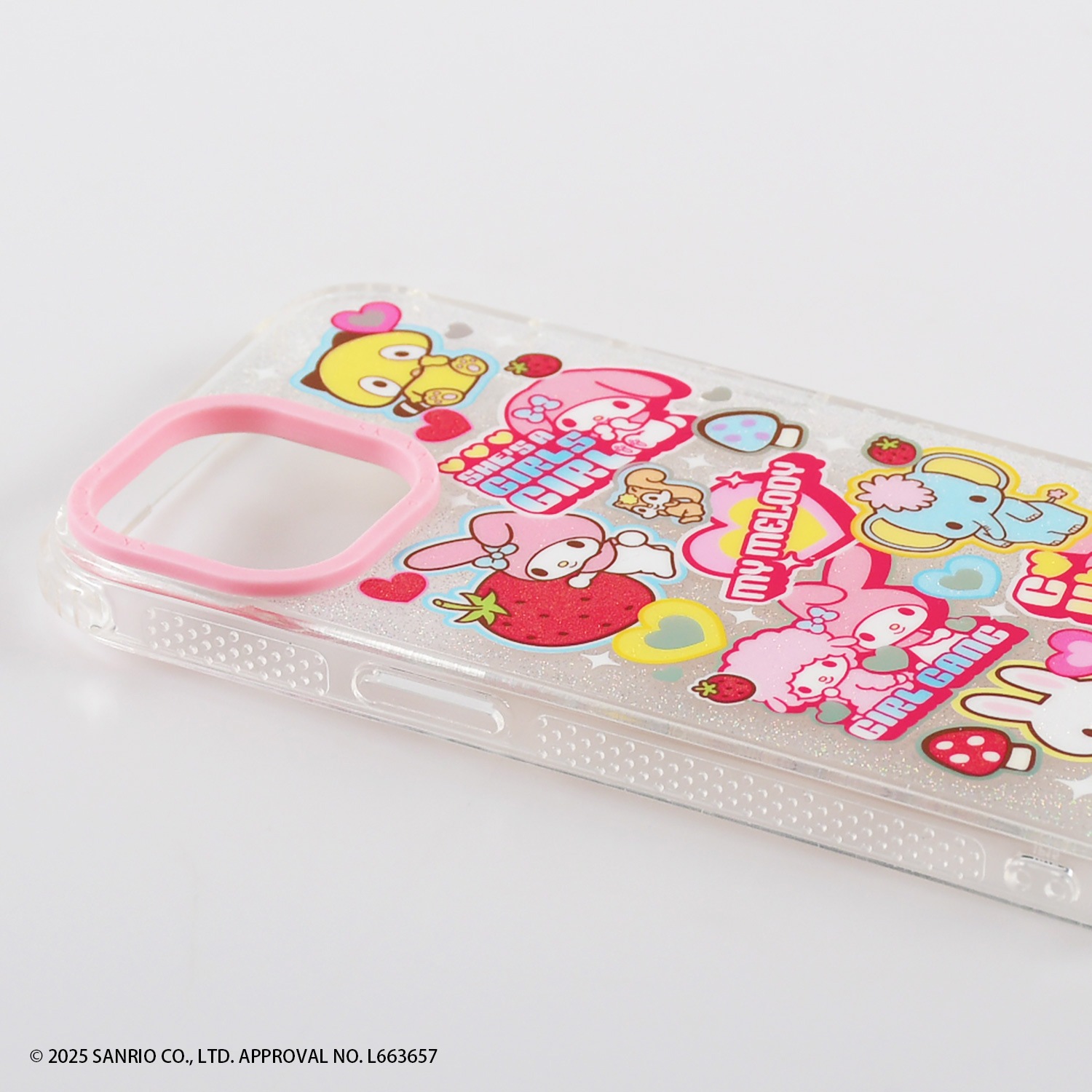 iPhone14/15/16/17シリーズ用 ケース マイメロディ Y2K サンリオ