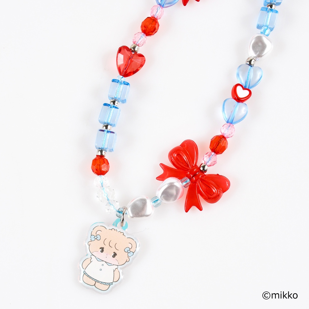 ビーズフォンストラップ ラテ Lil ala mode（リルアラモード） mikko