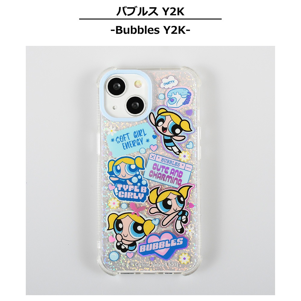 iPhone14/15/16シリーズ用 ケース パワーパフガールズ Y2K バブルス