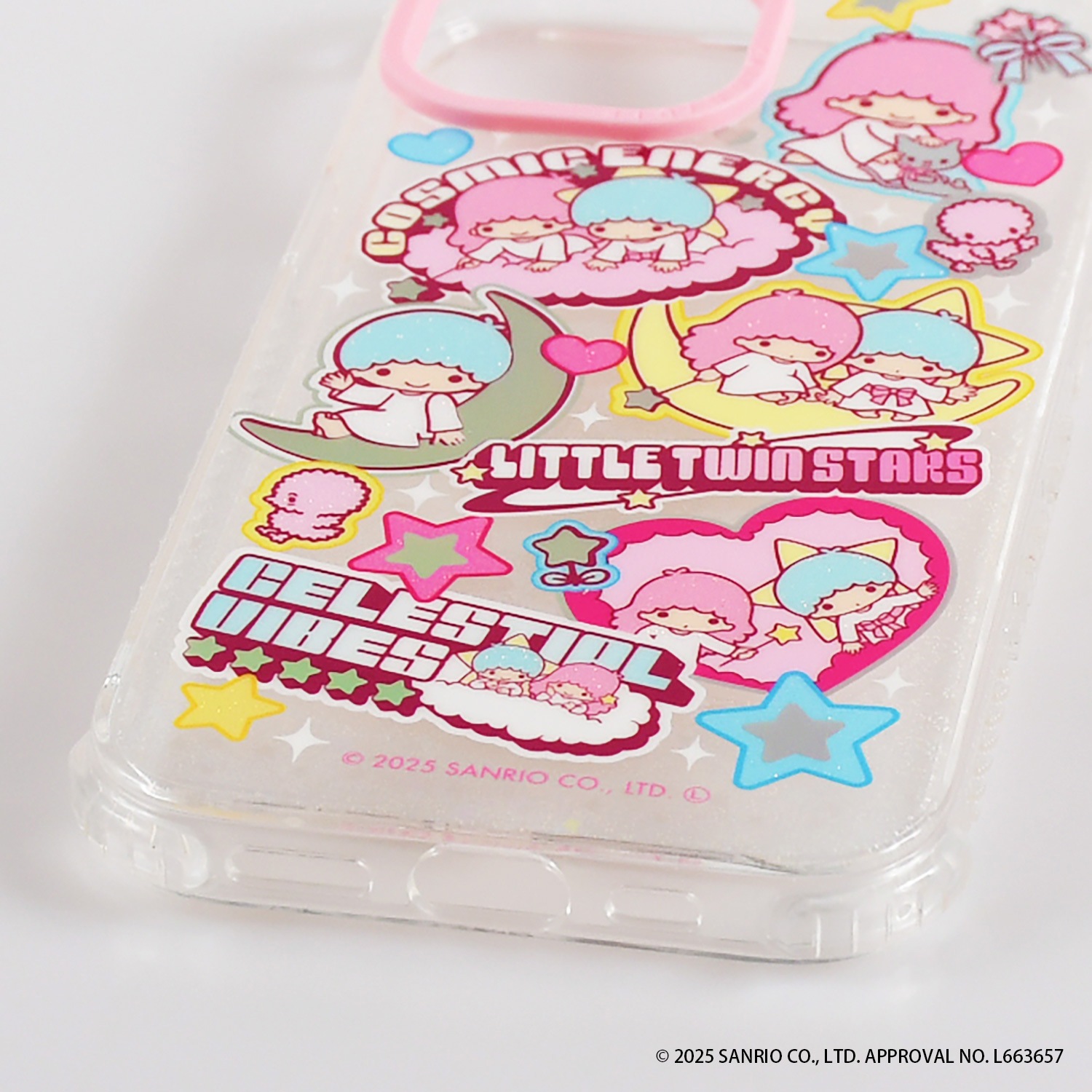 iPhone14/15/16/17シリーズ用 ケース リトルツインスターズ Y2K