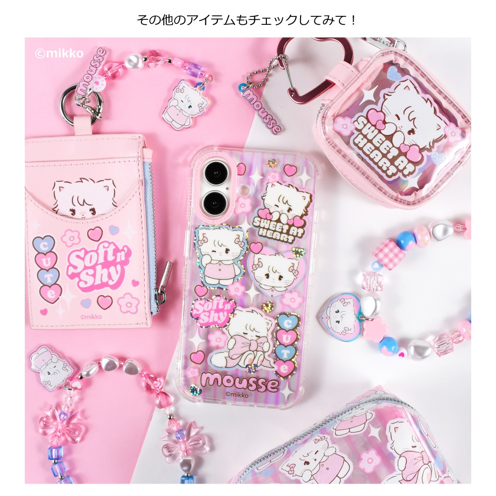 ビーズリストチャーム ムース Lil ala mode（リルアラモード） mikko