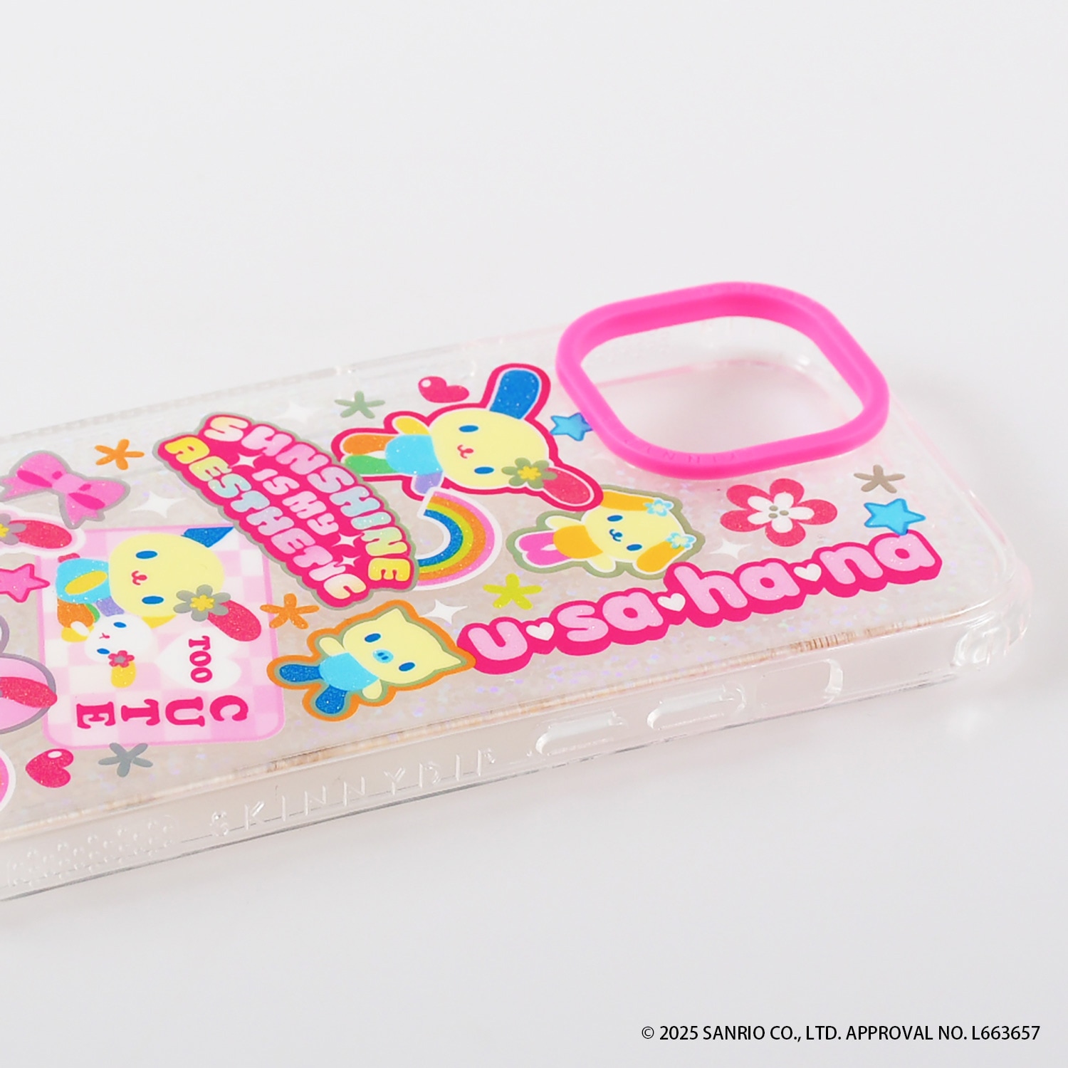 iPhone14/15/16/17シリーズ用 ケース ウサハナ Y2K サンリオ