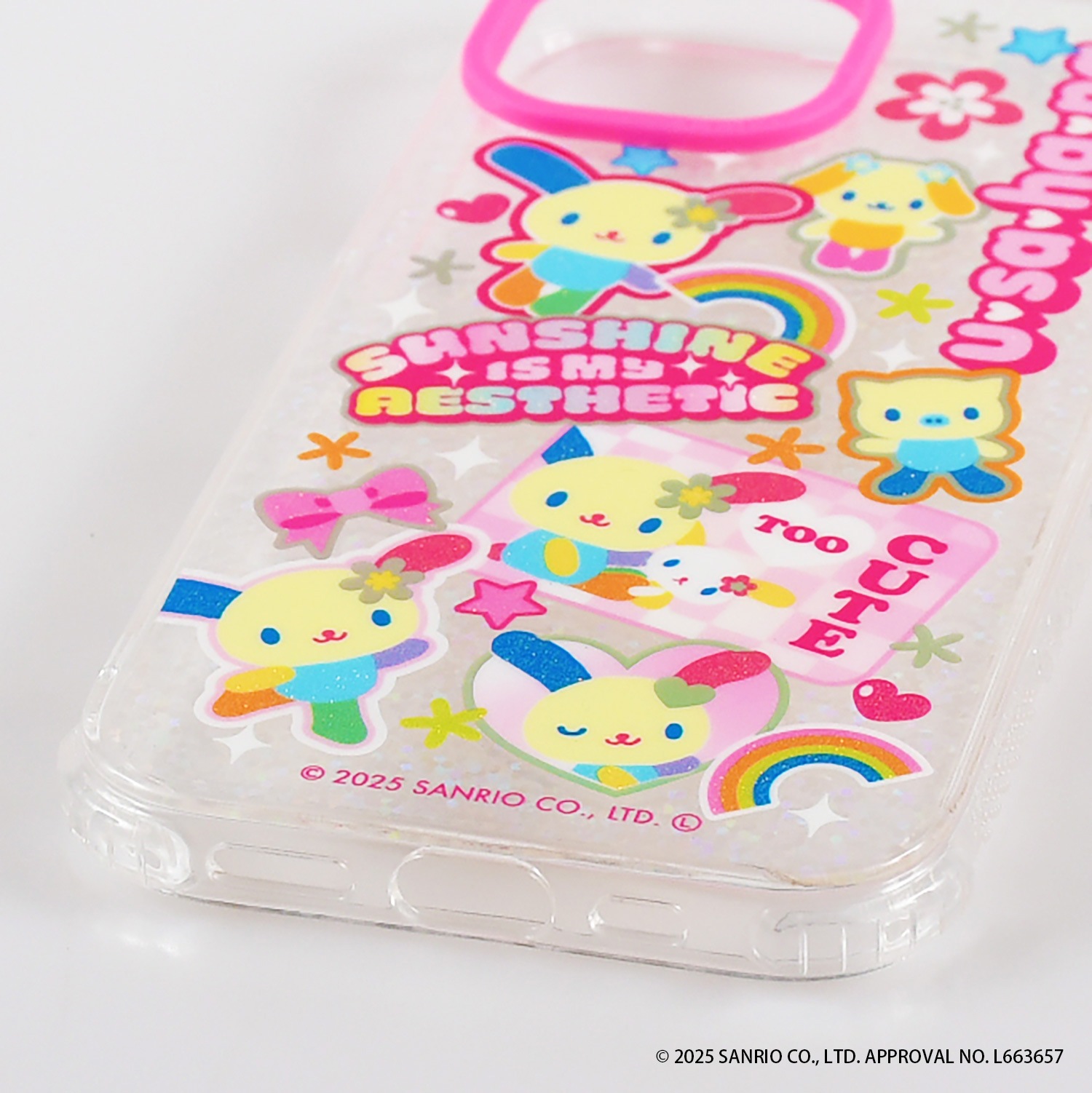 iPhone14/15/16/17シリーズ用 ケース ウサハナ Y2K サンリオ