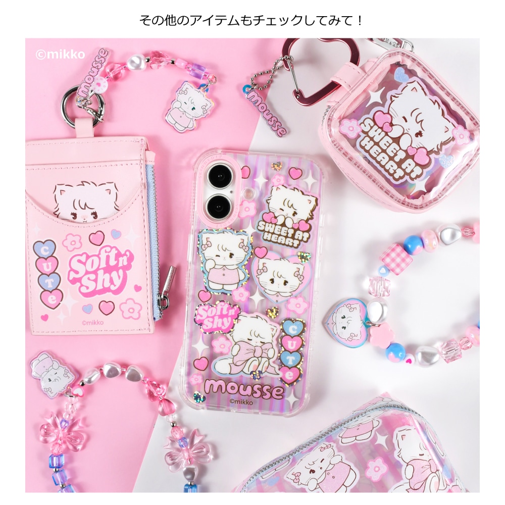 ワイヤレスイヤホンケース ムース Lil ala mode（リルアラモード