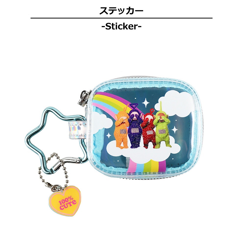 ワイヤレスイヤホンケース テレタビーズ ステッカー タビーカスタード