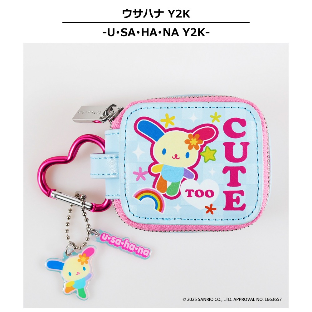 ワイヤレスイヤホンケース ウサハナ Y2K サンリオキャラクターズ