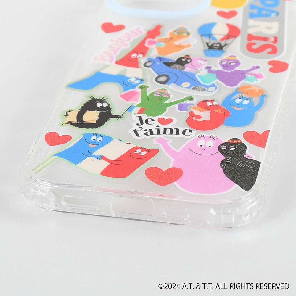 iPhone用ケース バーバパパ ボンジュールST グリッターパリ | iPhone用