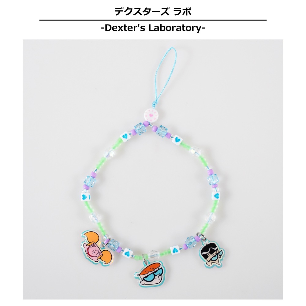 フォンストラップ デクスターズ ラボ カートゥーン ネットワーク