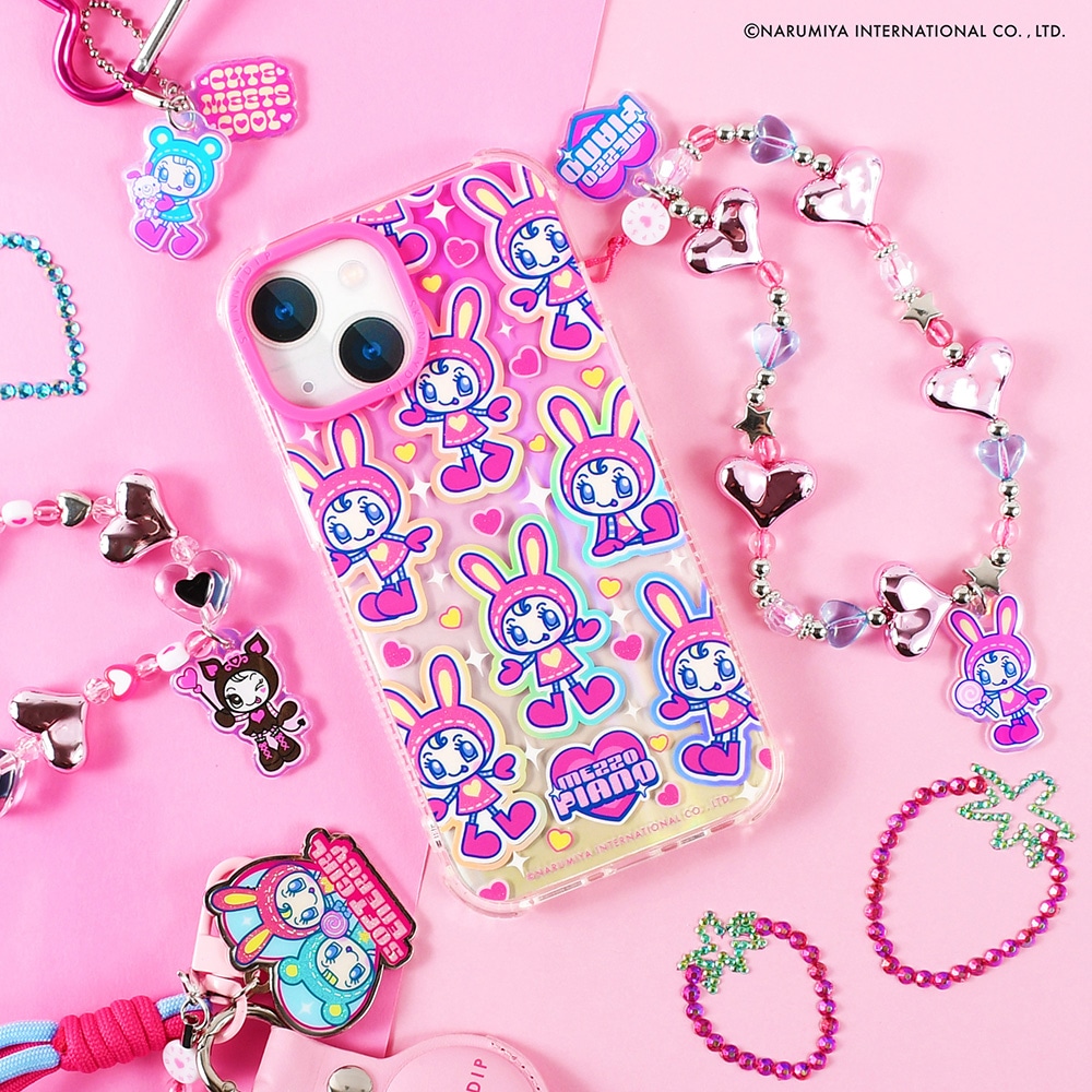 SKINNYDIP ベリエちゃん メゾピアノ ビーズフォンストラップ フォンストラップ ベリエちゃん(べリエちゃん): ファッション