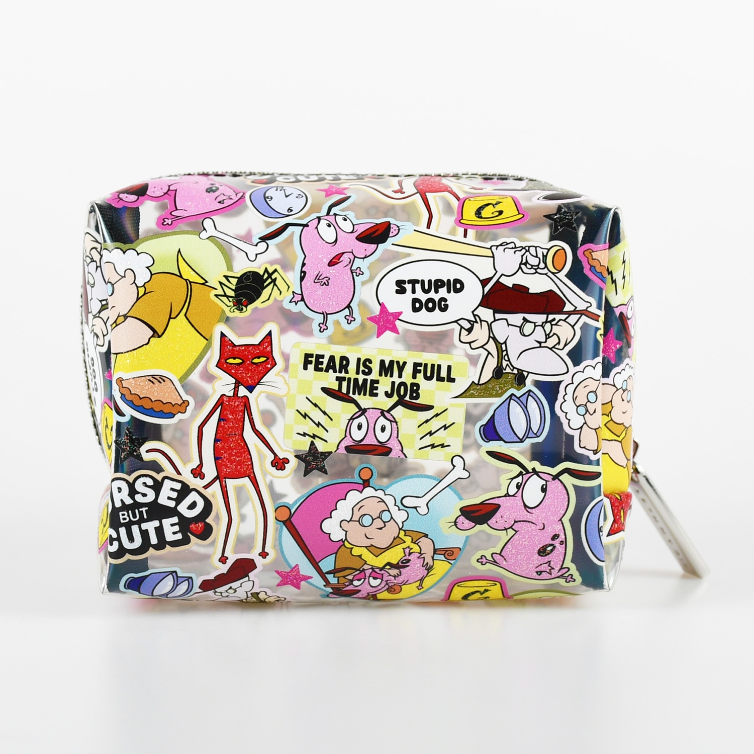 ポーチ おくびょうなカーレッジくん カートゥーン ネットワーク