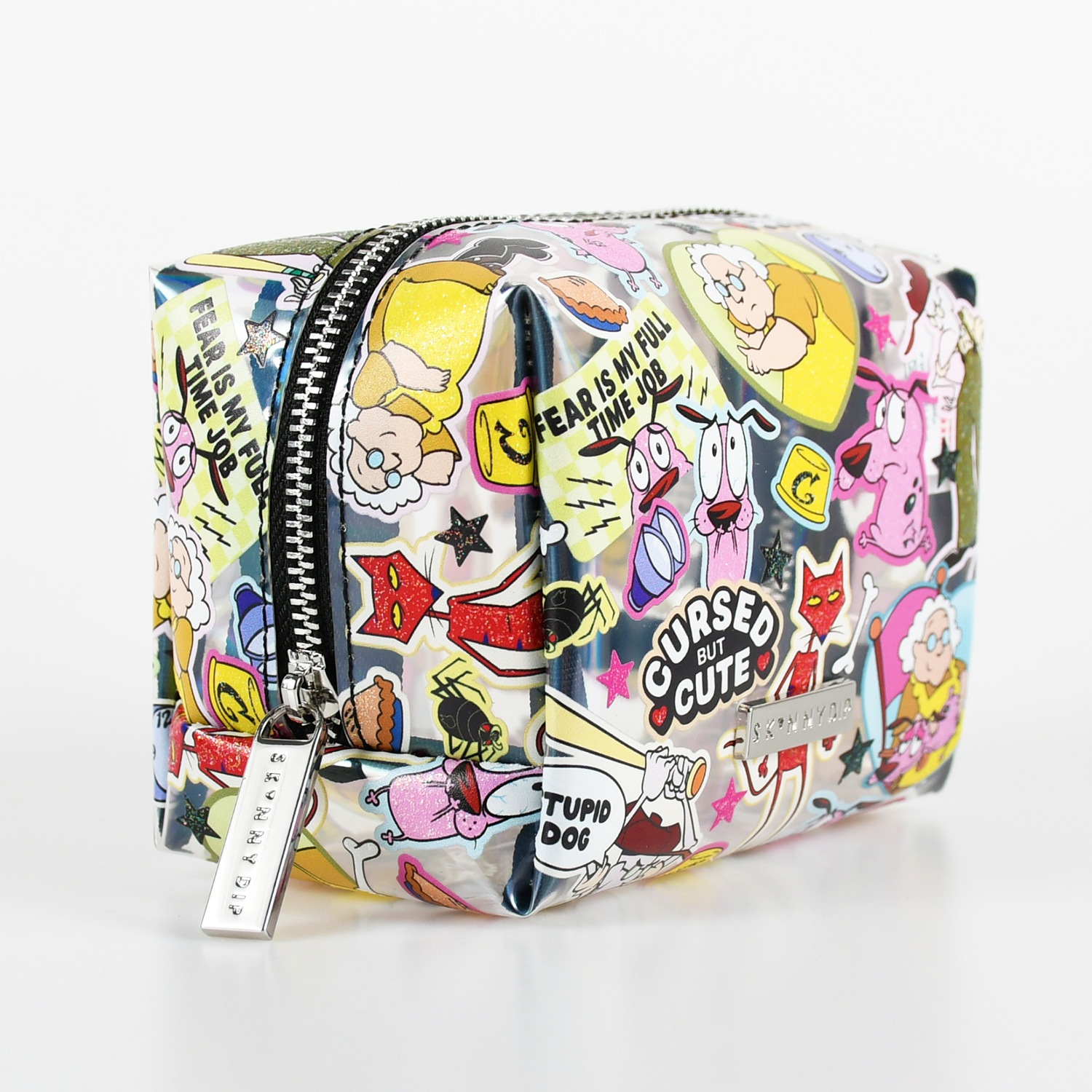 ポーチ おくびょうなカーレッジくん カートゥーン ネットワーク