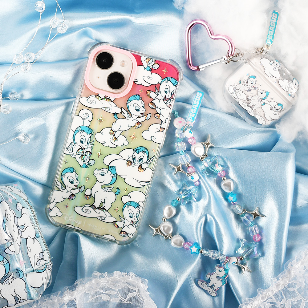 フォンストラップ 101ダルメシアンズ レディ＆トランプ ベビーペガサス