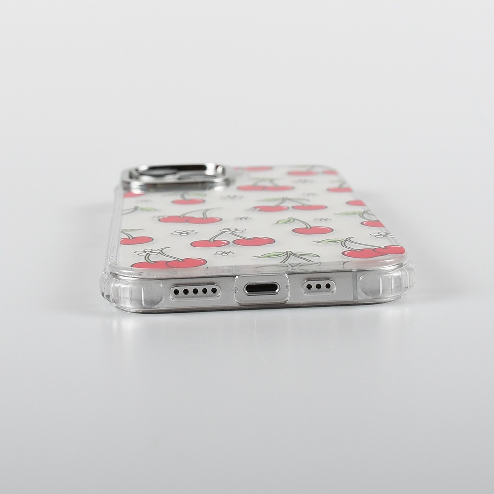 【SKINNYDIP】iphoneケース さくらんぼ いちご JESSICA LEE Jessica Lee x Skinnydip Strawberry Smiles Shock iPhone Case