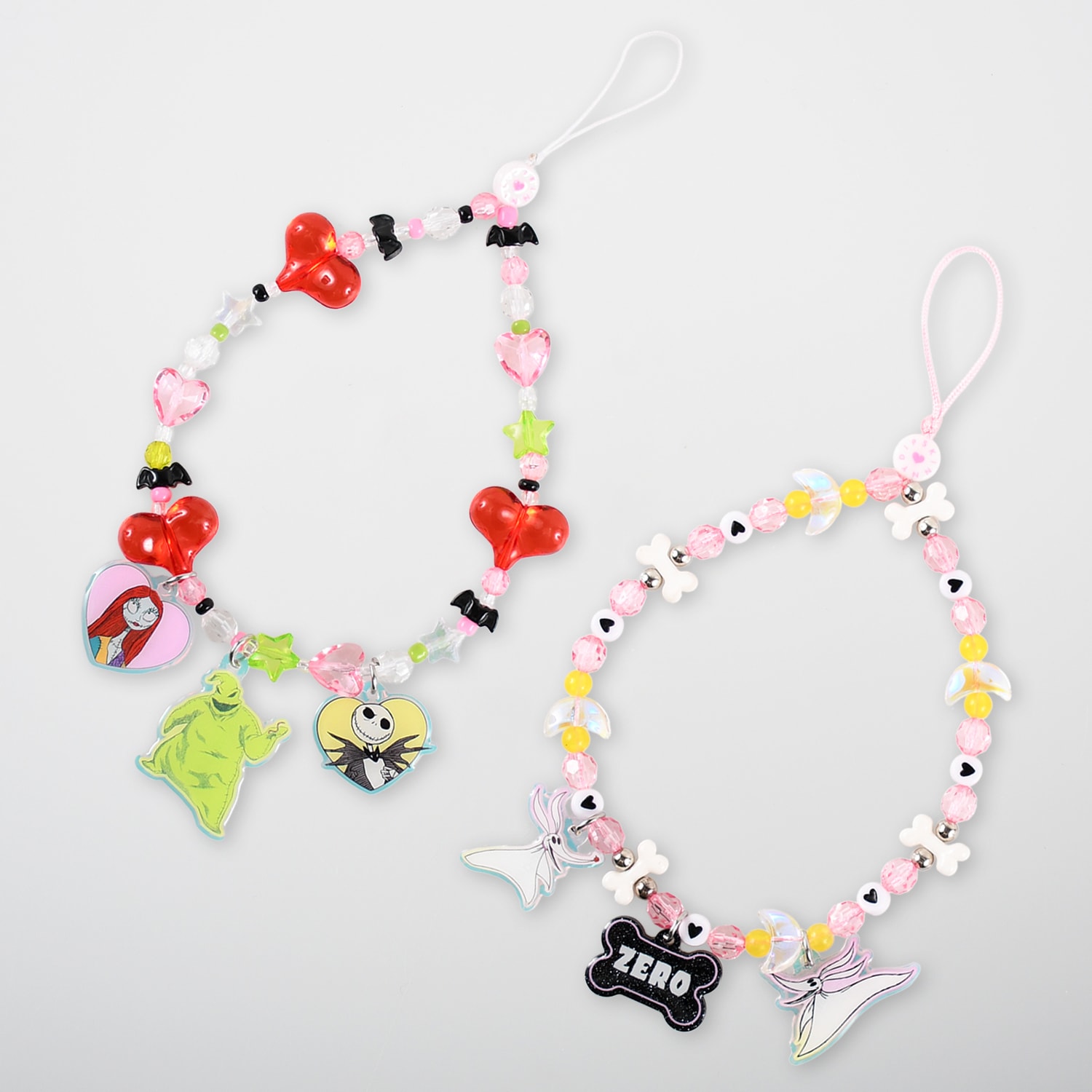 フォンストラップ ナイトメアー・ビフォア・クリスマス ハート ゼロ