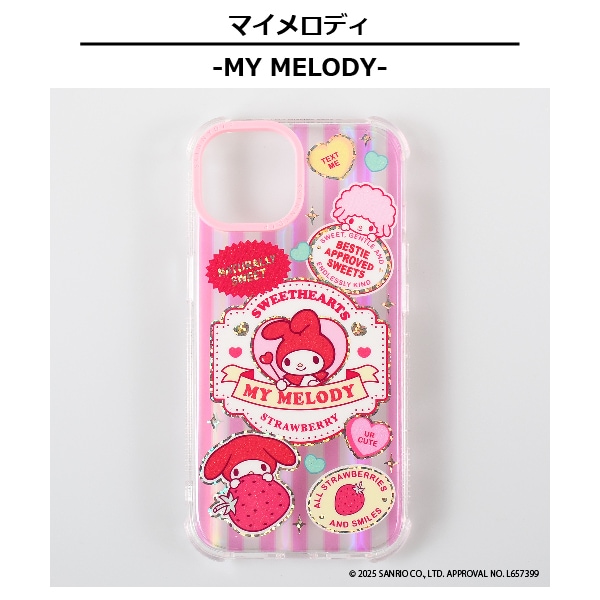 iPhone12/13/14/15/16シリーズ用 ケース クロミ マイメロディ