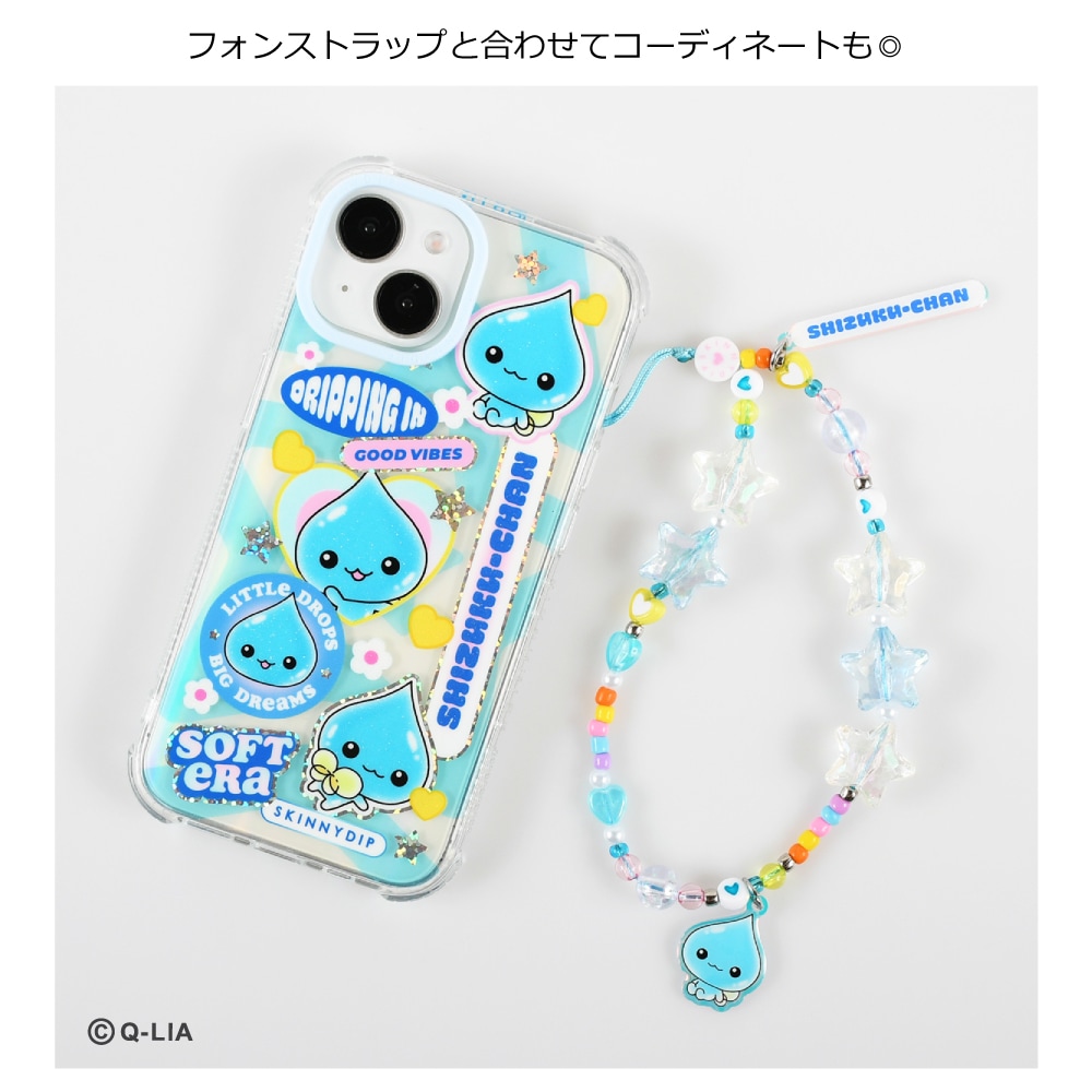 iPhone14/15/16/17シリーズ用 ケース しずくちゃん うるおいちゃん