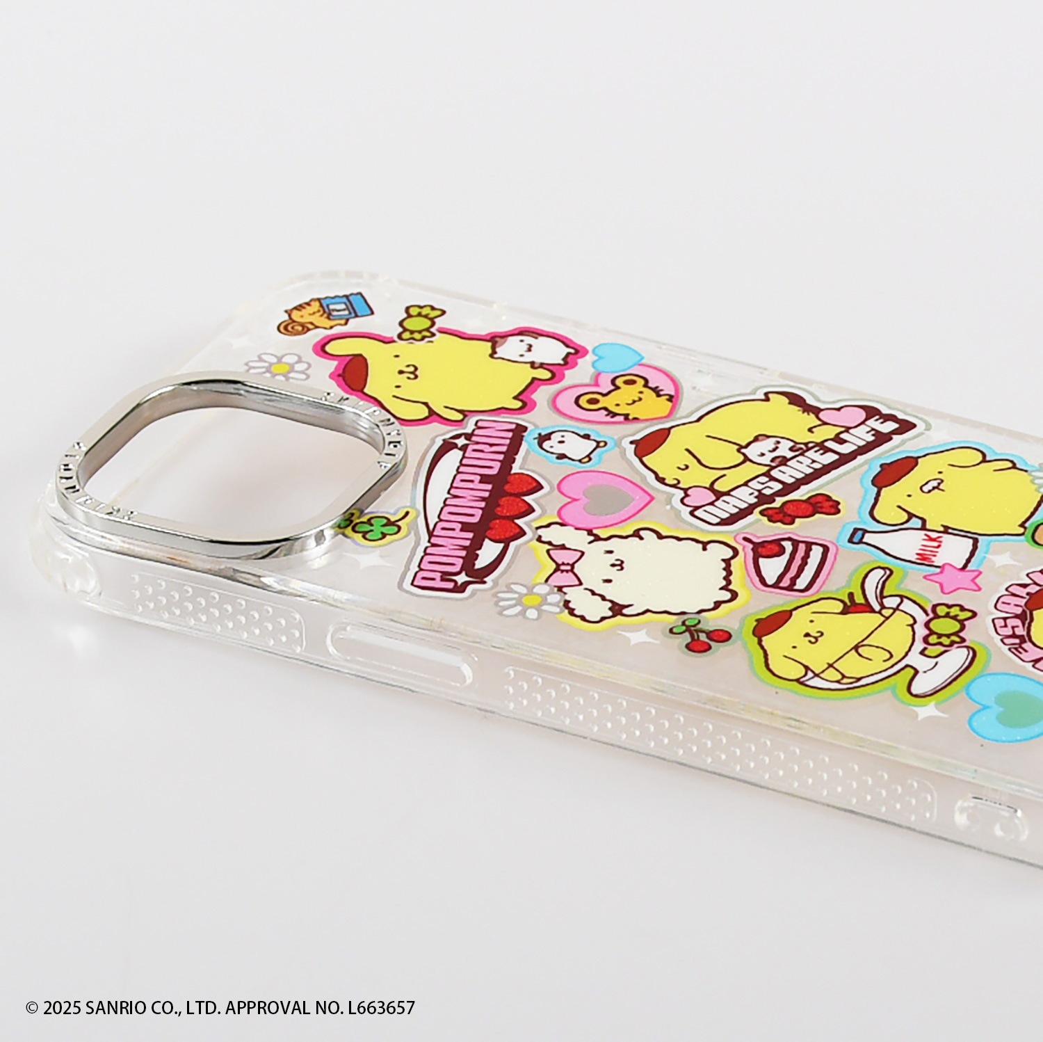 iPhone17 ケース ポムポムプリン Y2K サンリオキャラクターズ iPhone14/15/16/17シリーズ用 ケース ポムポムプリン Y2K サンリオ