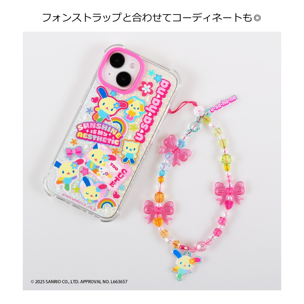 SKINNYDIP スキニーディップ 限定 ウサハナ Y2K iPhoneケース iPhone14/15/16/17シリーズ用 ケース ウサハナ Y2K サンリオ