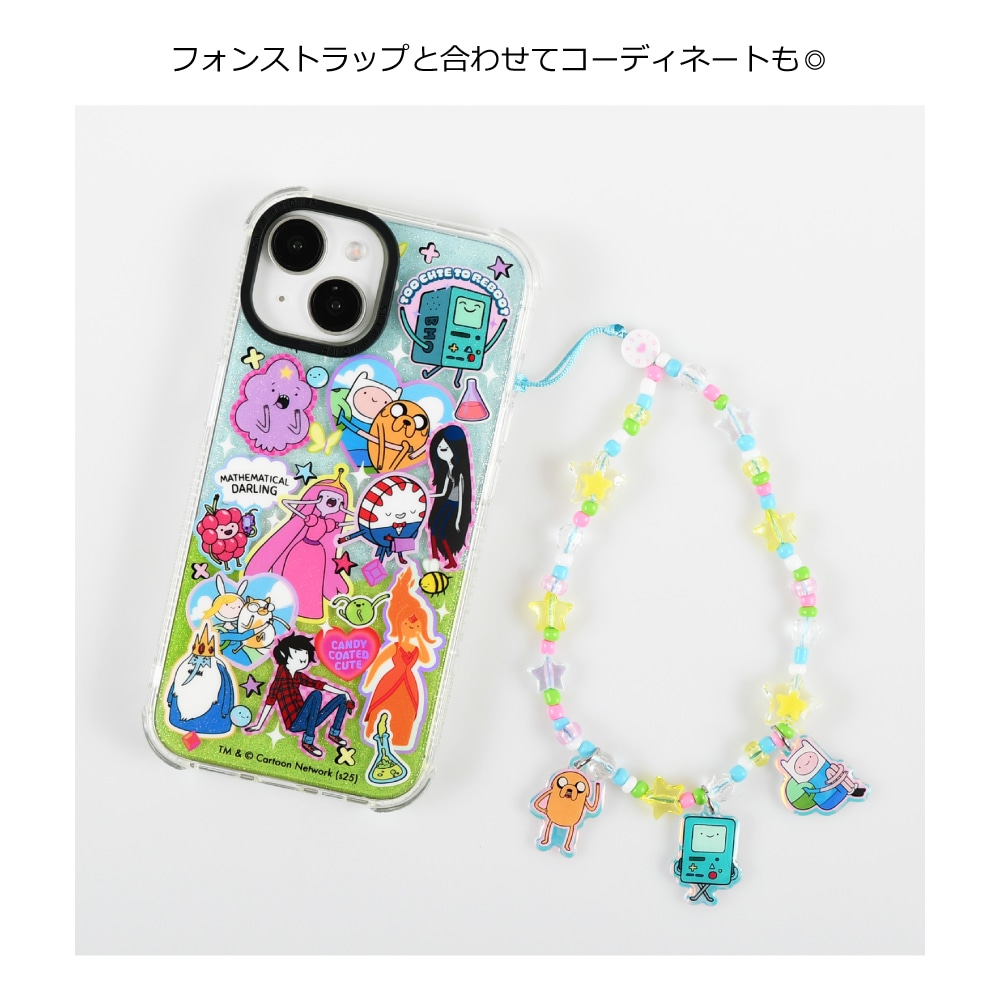 iPhone14 15 16対応 かわいい カートゥーン ケース iPhone14/15/16/17シリーズ用 ケース アドベンチャー・タイム