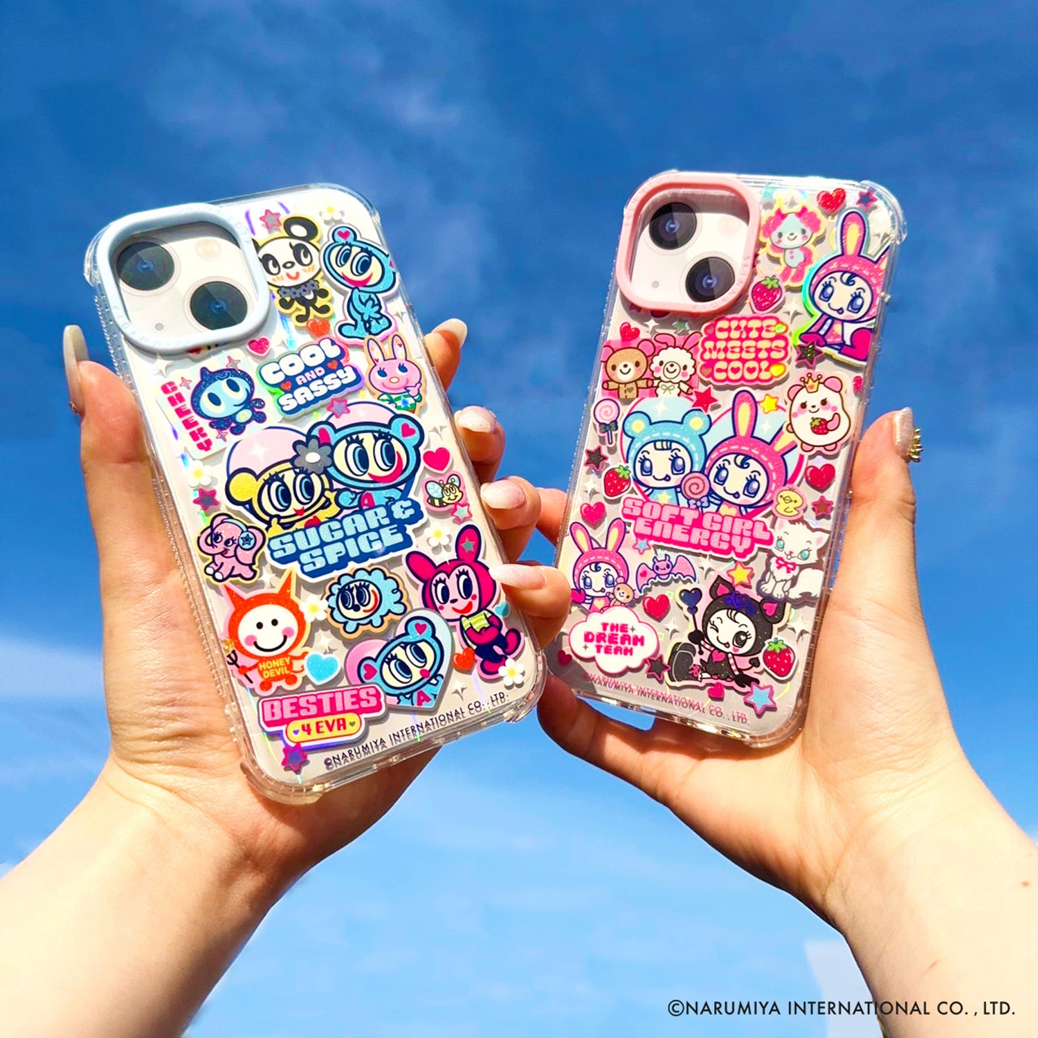 【新品】スキニーディップ ナルミヤ エンジェルブルー iPhone14 ケース iPhone14/15/16シリーズ用 ケースエンジェルブルー リピート | iPhone