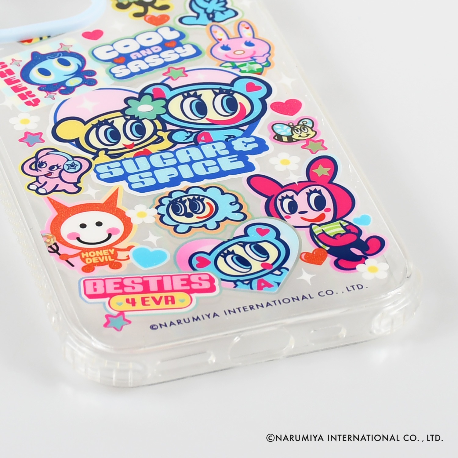 スキニーディップ エンジェルブルー iPhone 12/12Pro iPhoneSE/XR/11/12/13/14/15/16シリーズ用 ケース エンジェルブルー