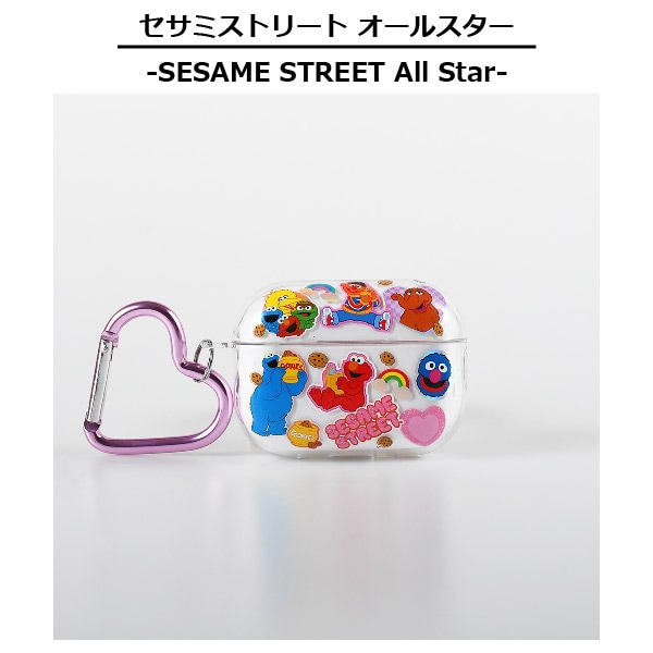 AirPods Pro(第2・1世代)用ケース セサミストリート オールスター
