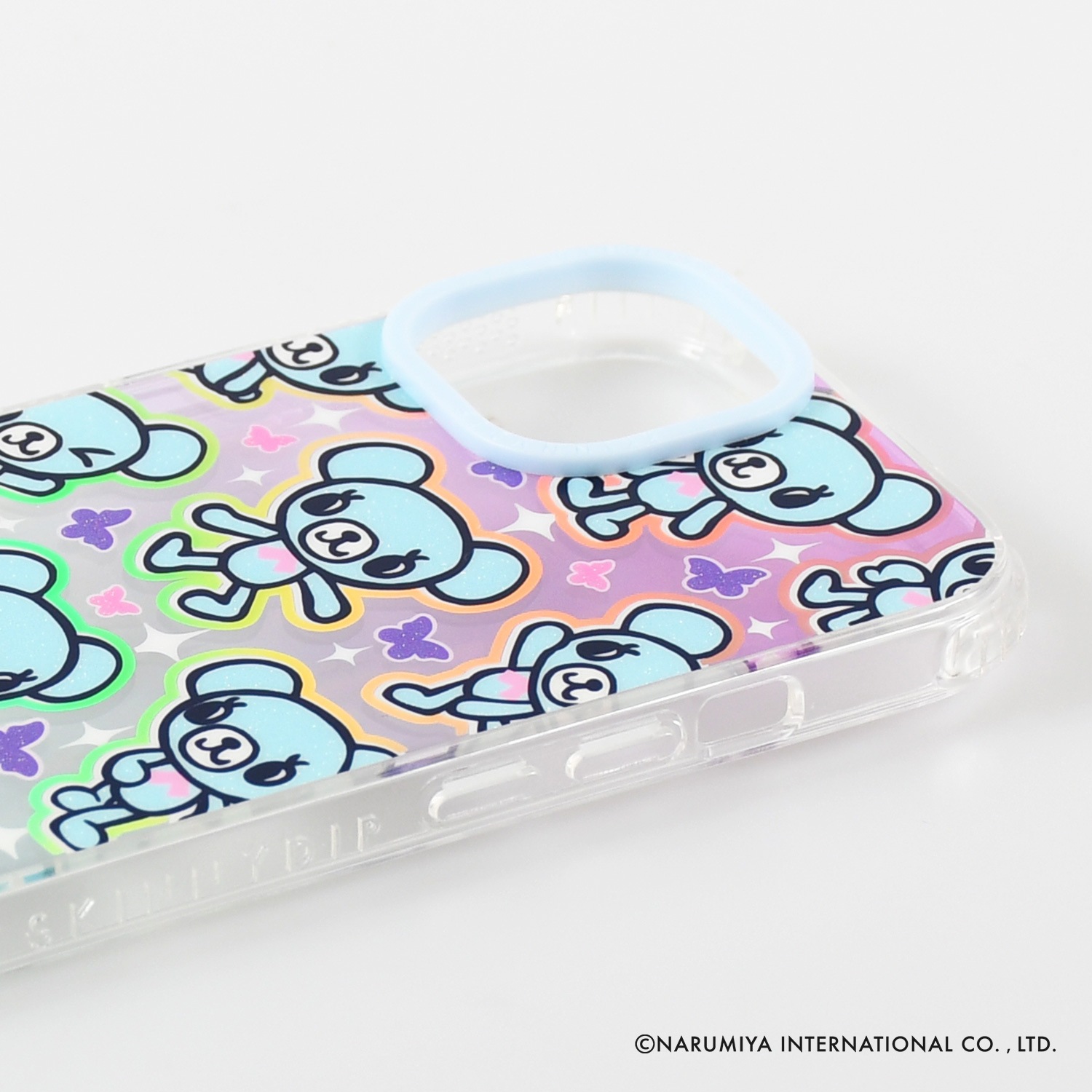 iPhone14/15/16シリーズ用 ケースポンポネット ジュニア リピート
