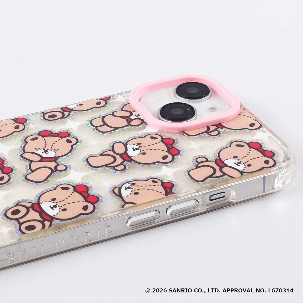 SKINNYDIP サンリオ タイニーチャム iPhone17 ケース iPhone 13/14/15/16/17 シリーズ SR タイニーチャム FS | iPhone用