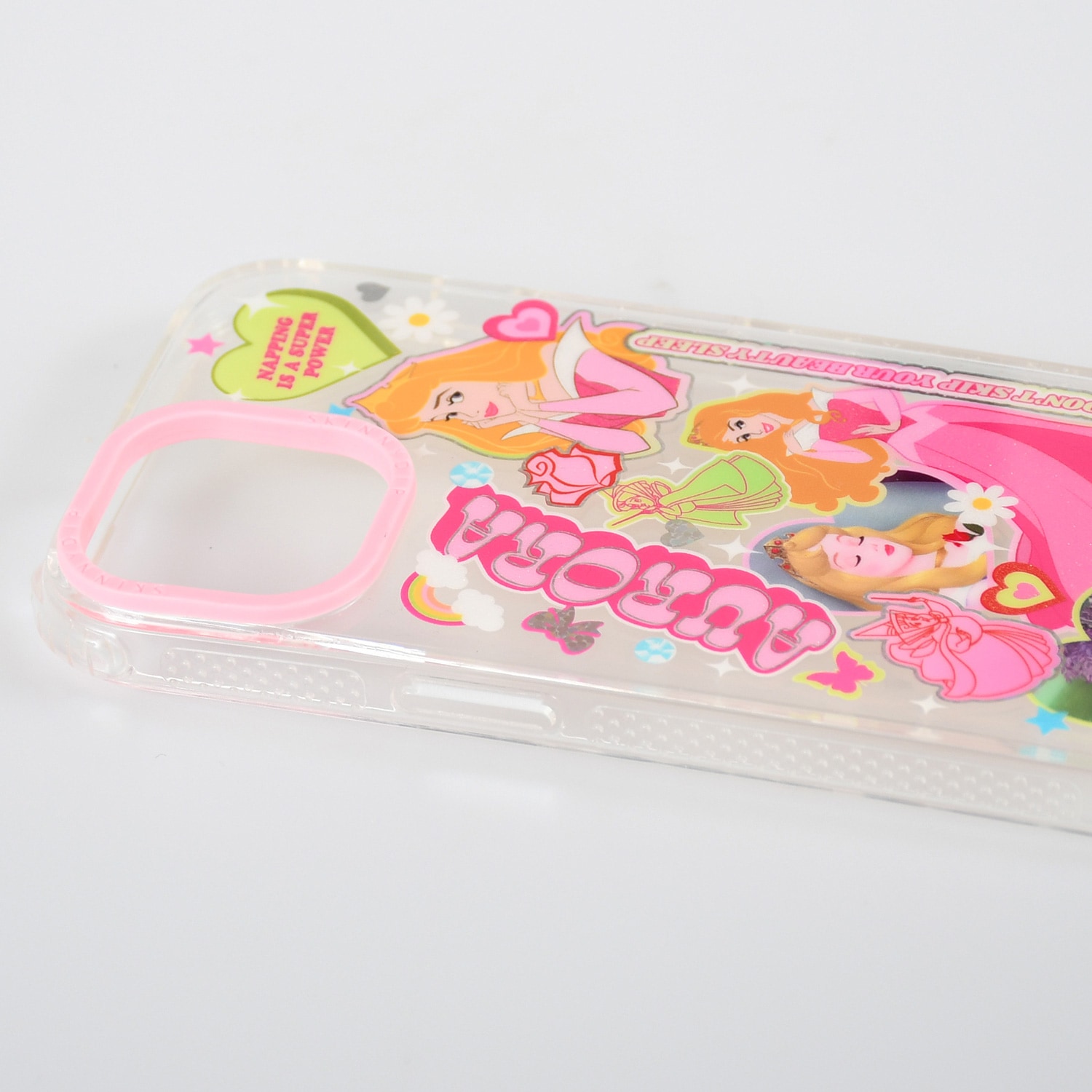 iPhone13/14/15/16シリーズ用 ケース Drop3 オーロラ姫 眠れる森の美女