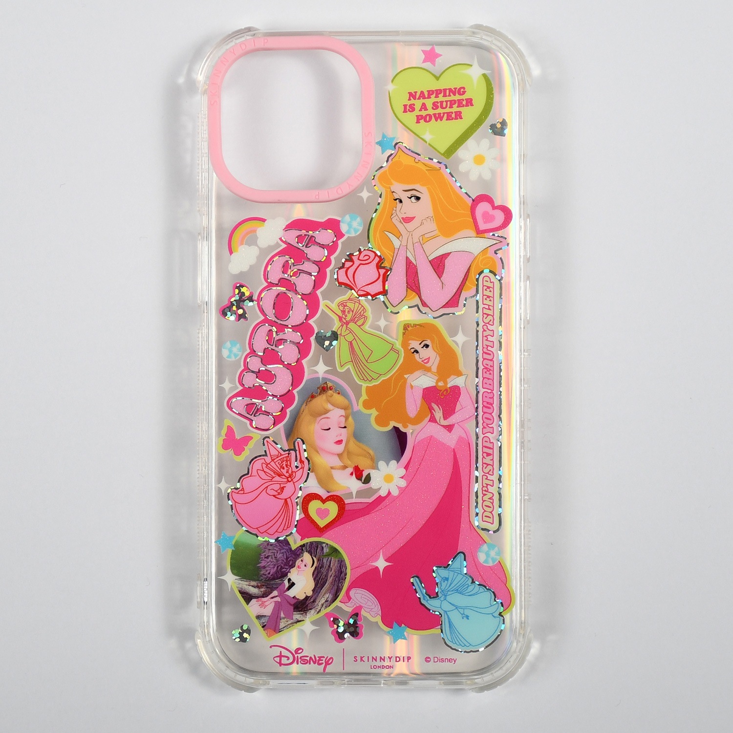iPhone13/14/15/16シリーズ用 ケース Drop3 オーロラ姫 眠れる森の美女