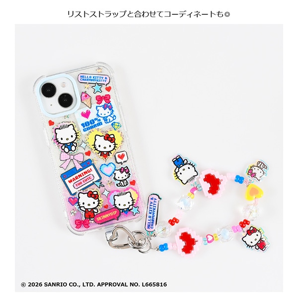 iPhone 13/14/15/16/17 シリーズ SR Pixelアート ハローキティ PIX